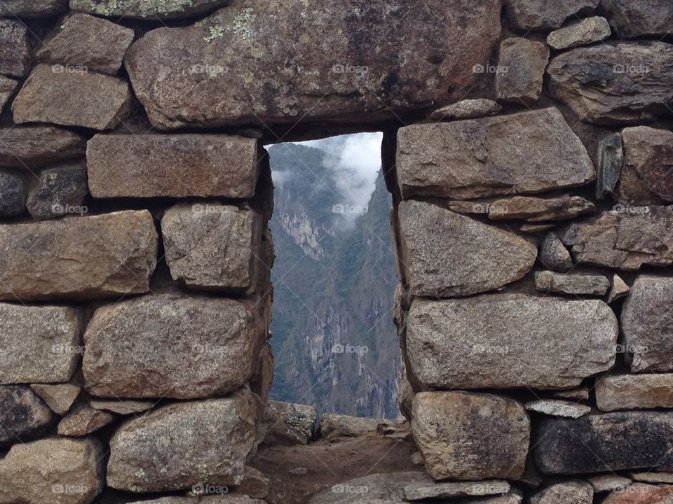 Machu Picchu lookout 