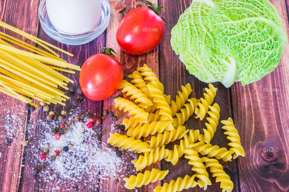 pasta food ingredients