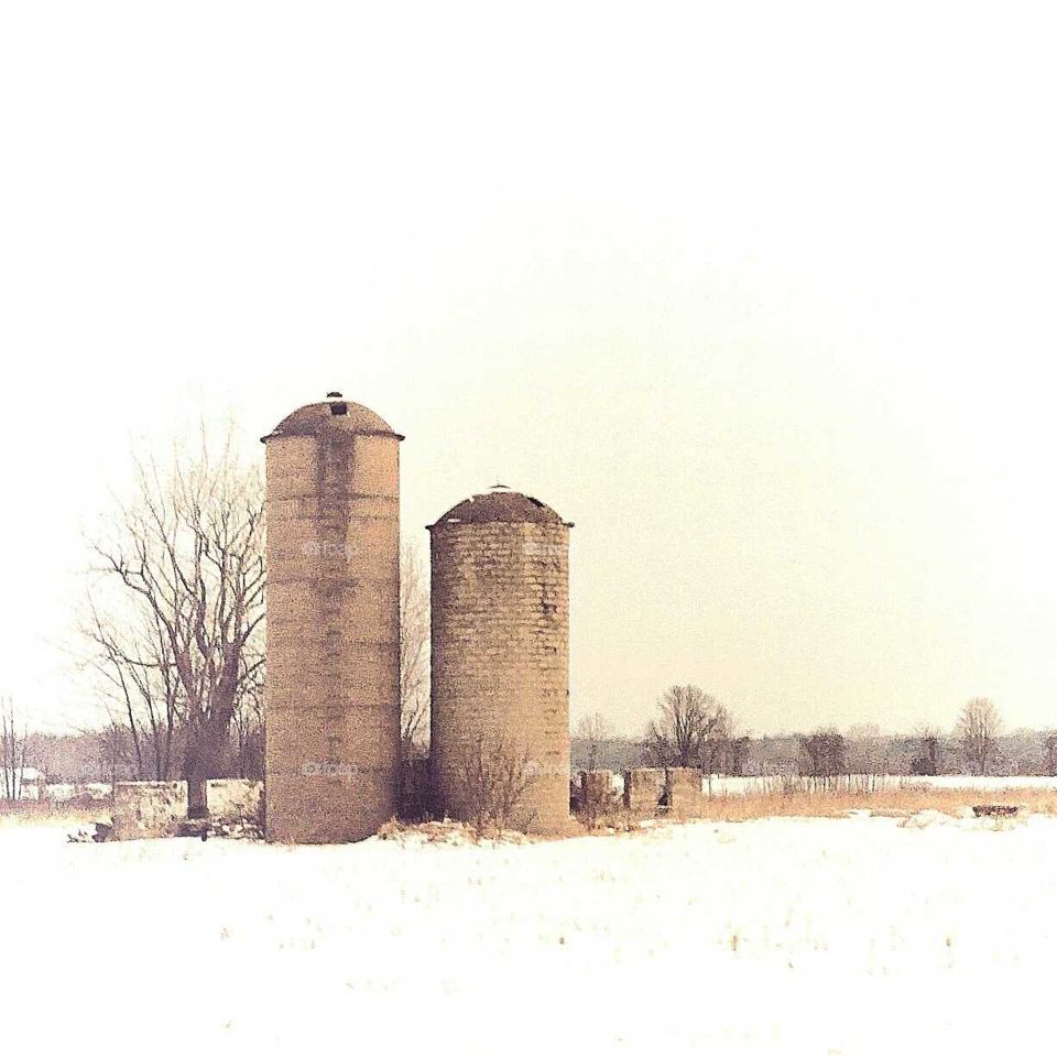 Abandoned Silos