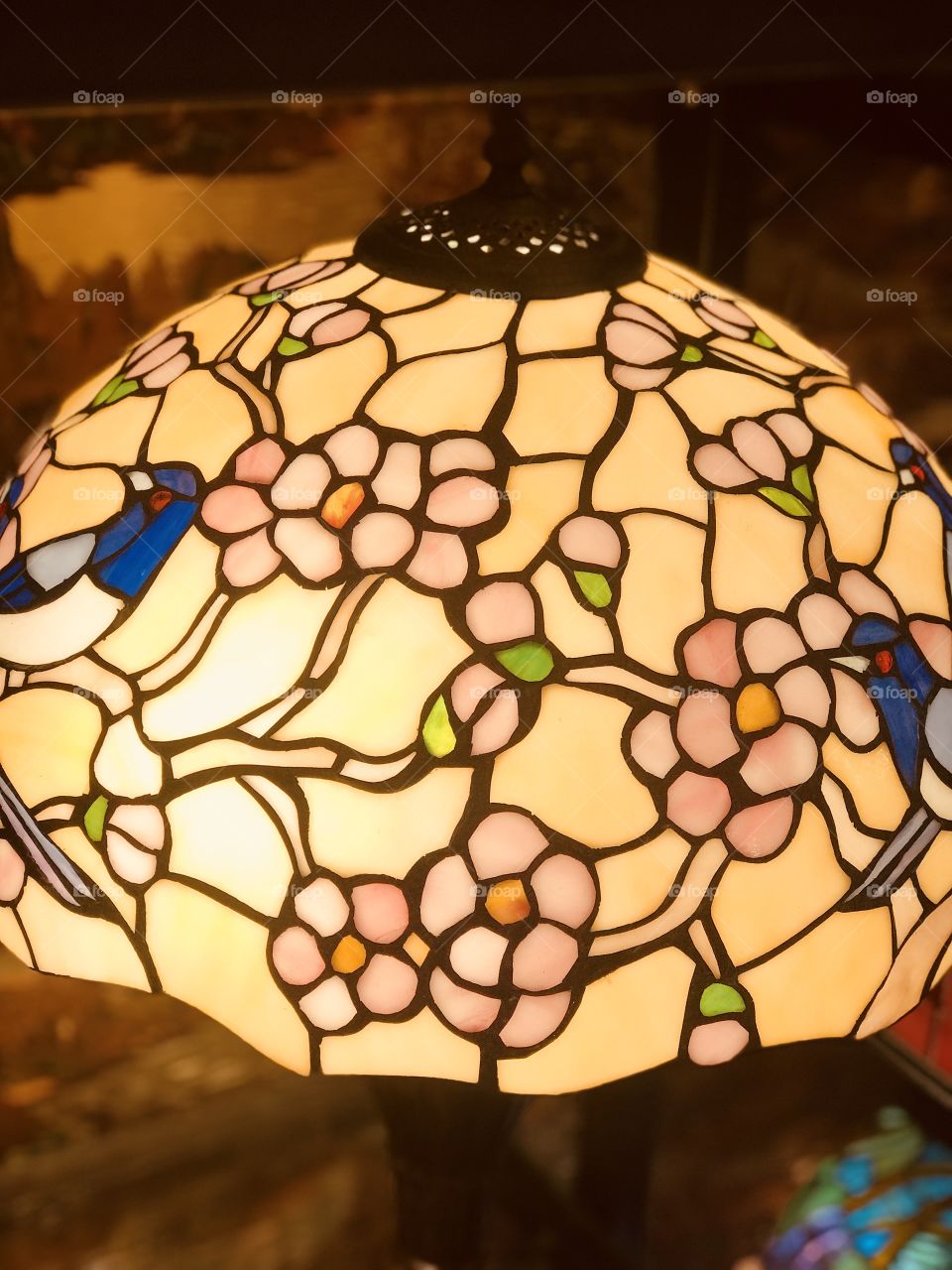 Tiffany warm lamp 