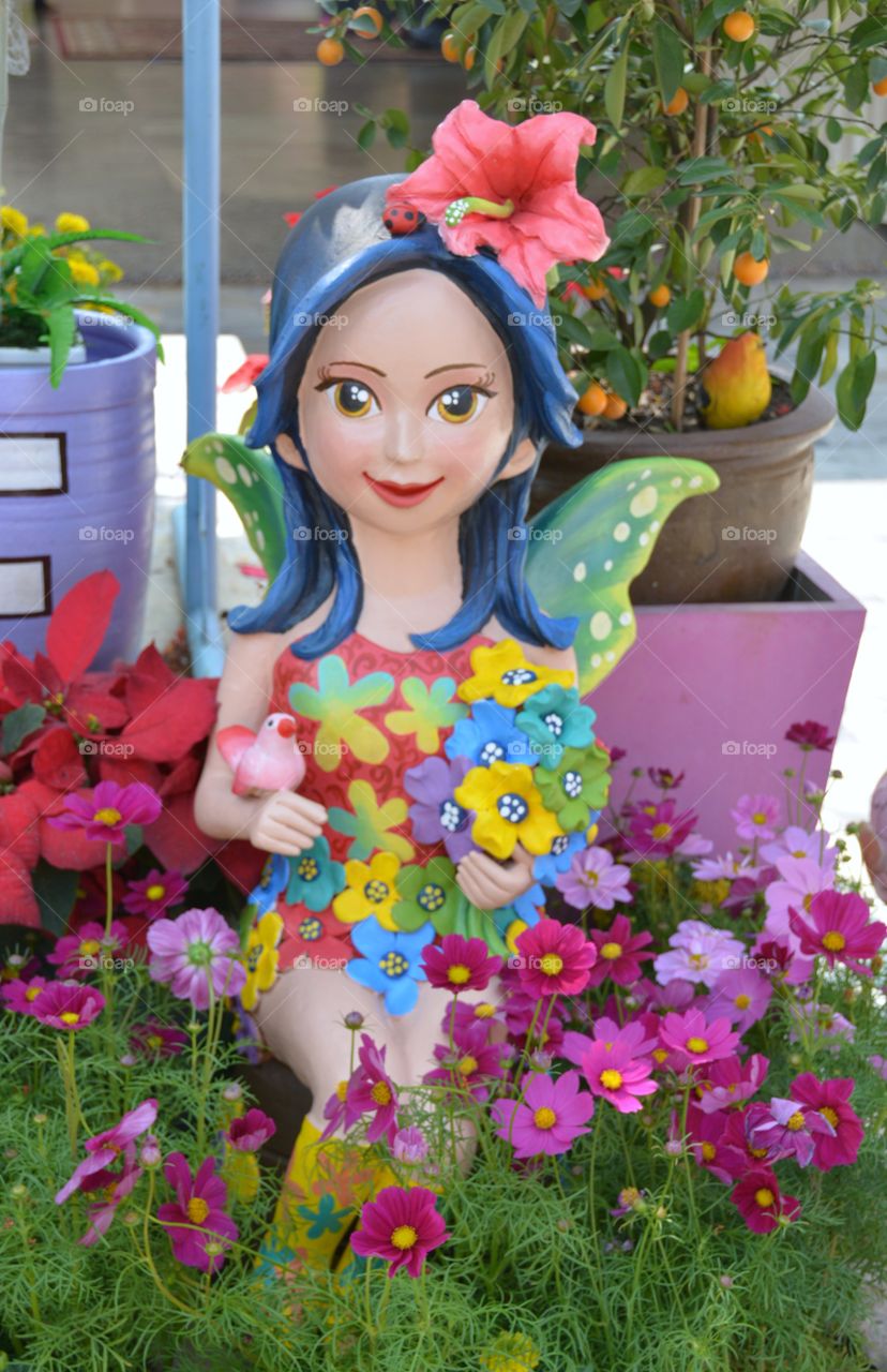 Fairy in the garden