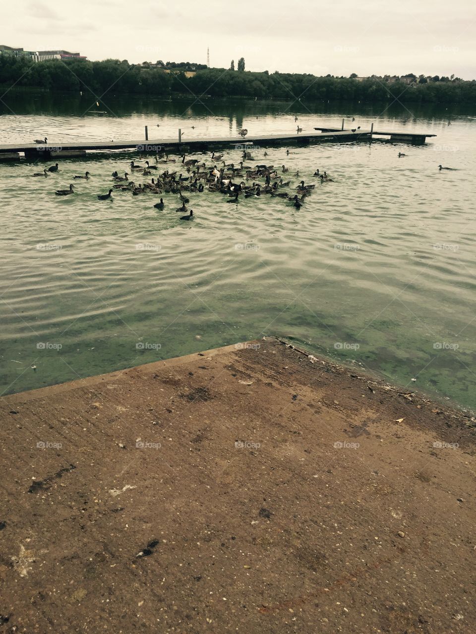 Lake reservoir Sutton 