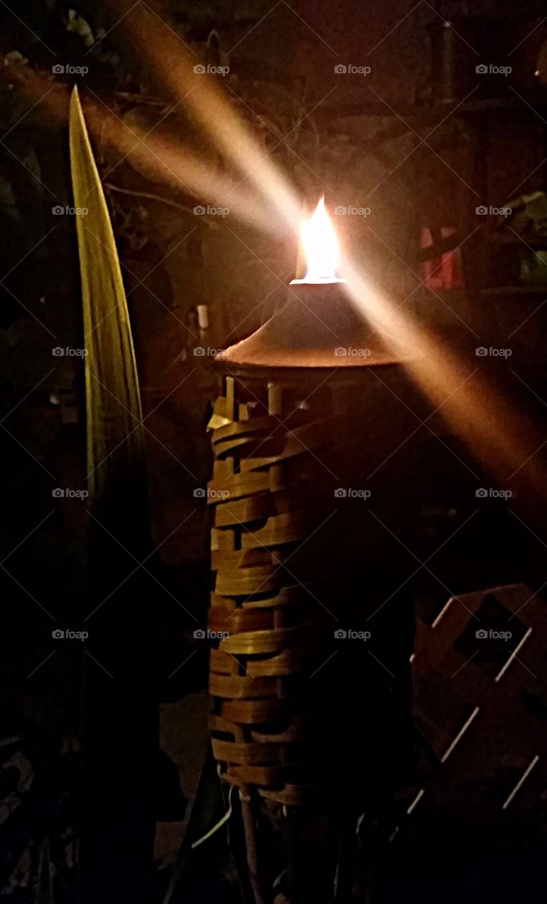 Tiki torch