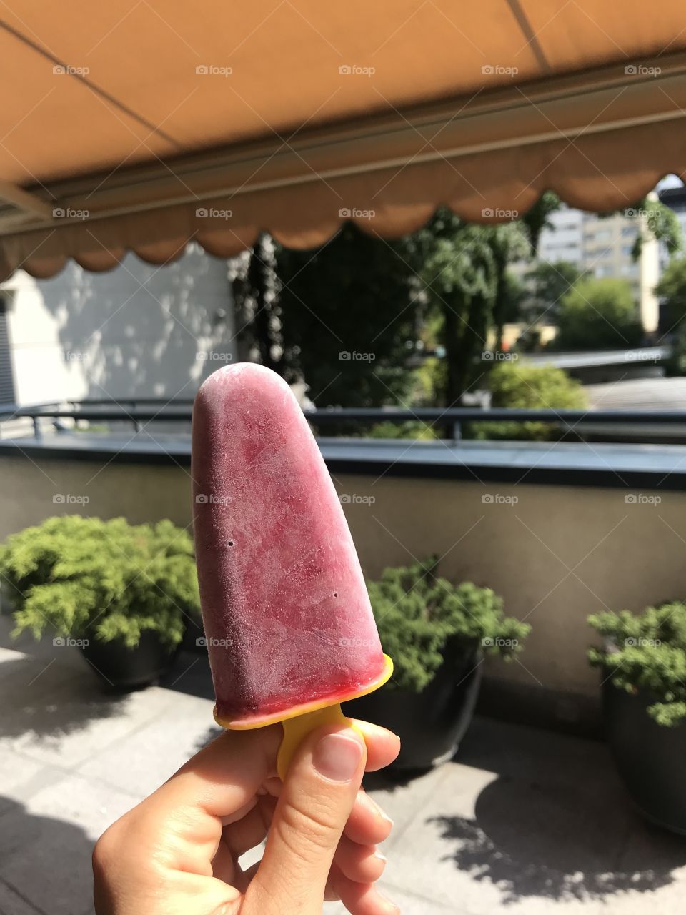 Summer vibes. Homemade ice cream 