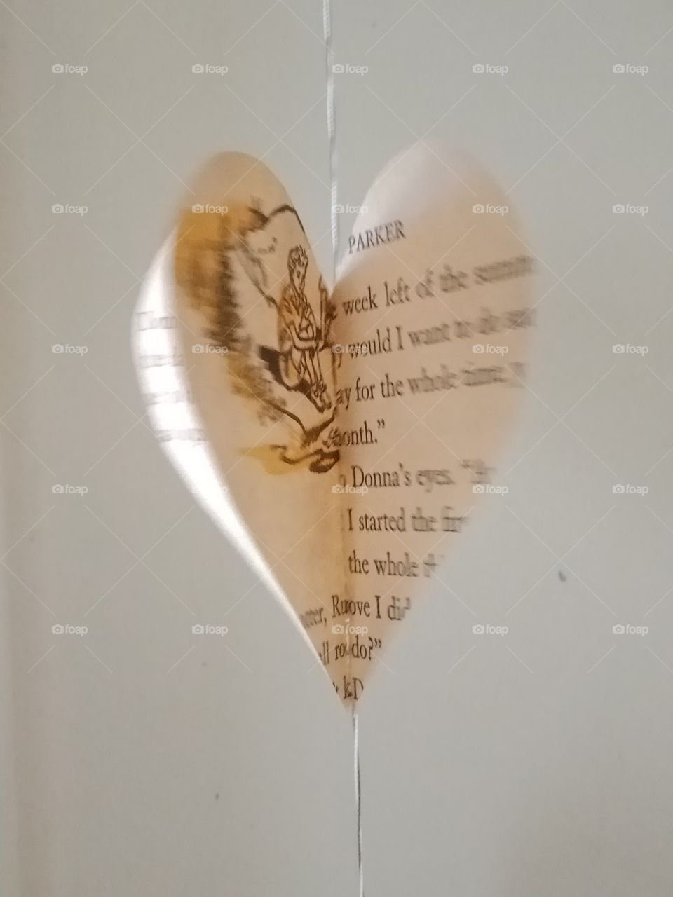 a paper heart