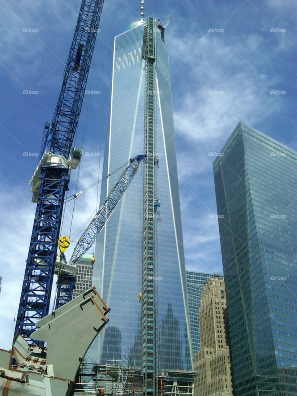 freedom tower construction