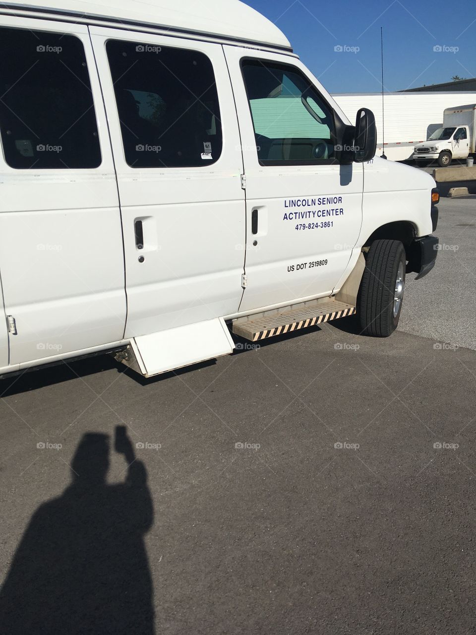 Next in line for food for the seniors. They’re busy this morning must have lots of goodies!