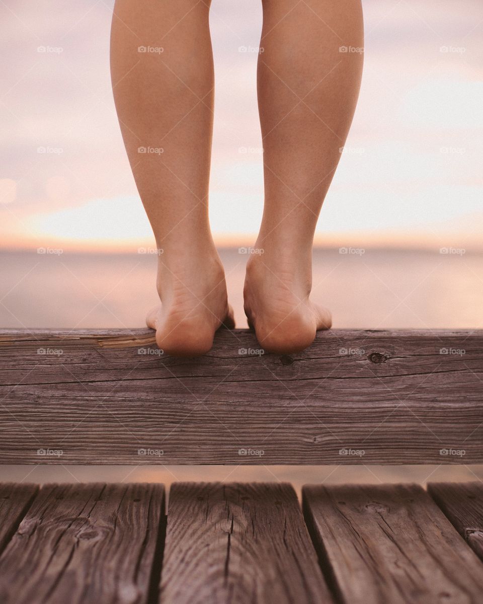 Foot, Beach, Girl, People, Barefoot