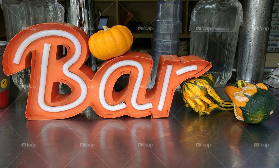 Bar with Fall feel