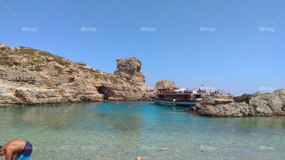 Summer in Saria Island, Greece