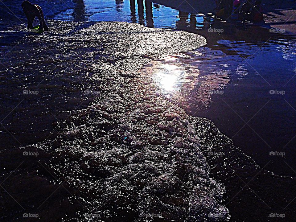 Beach at the Golden Hour