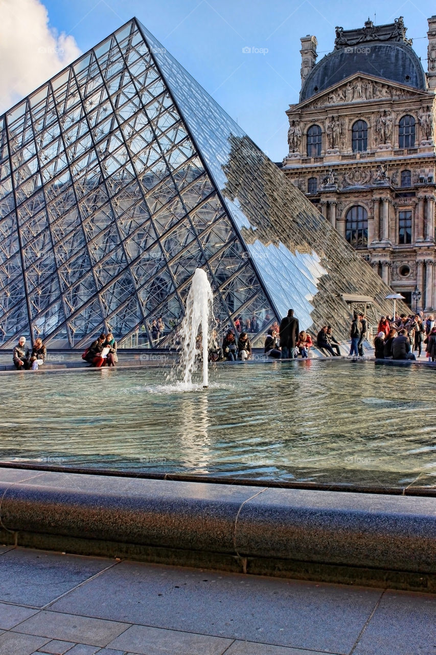 Louvre Pyramid, Paris