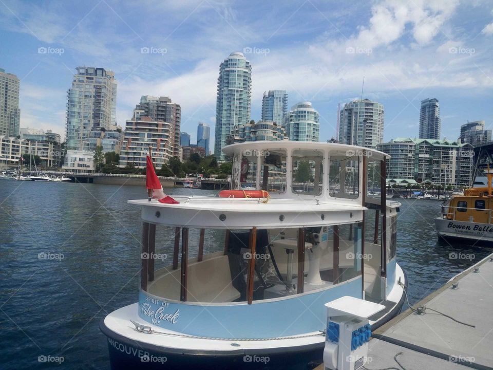 Granville Island water taxi