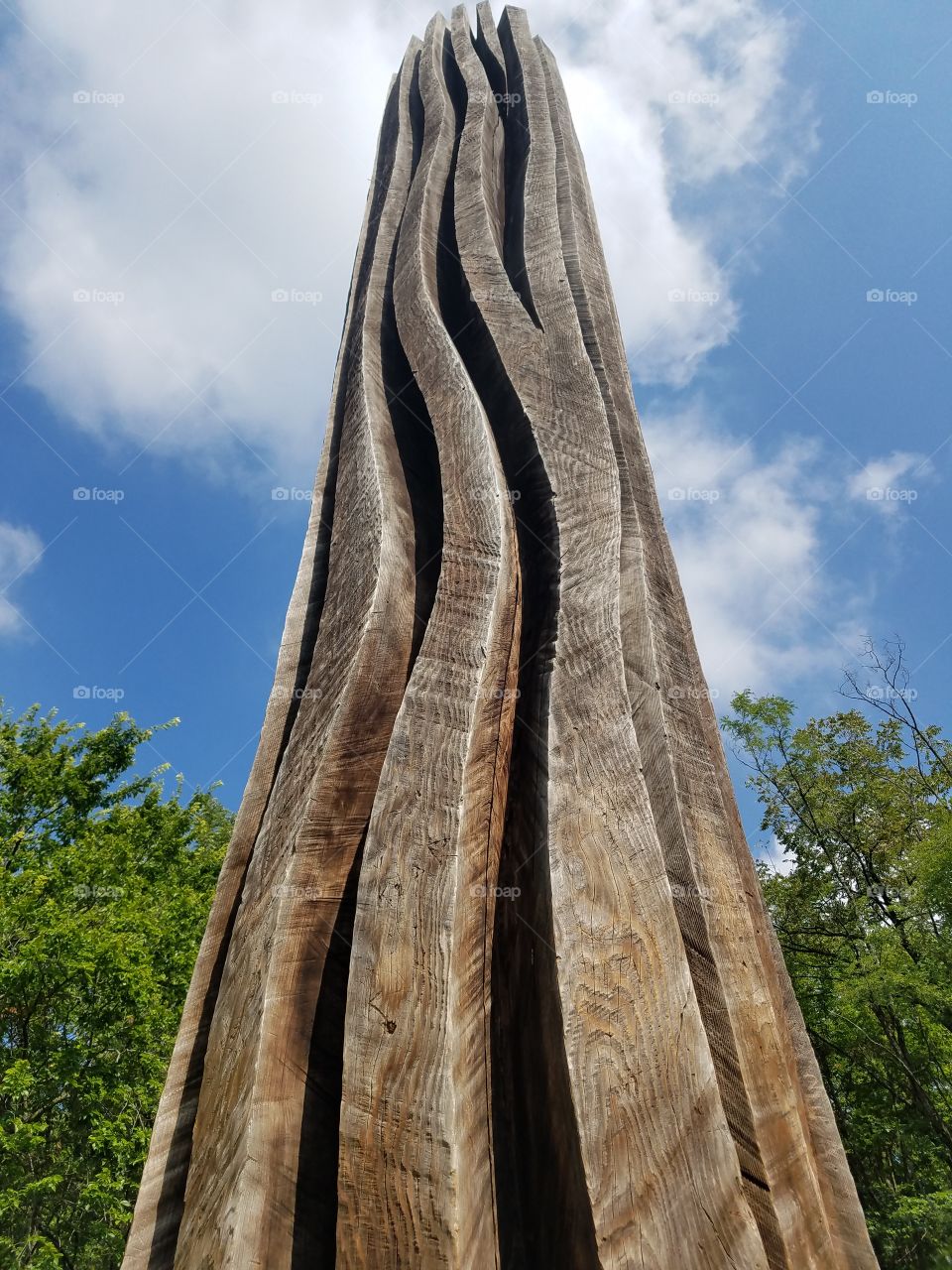towering sculpture