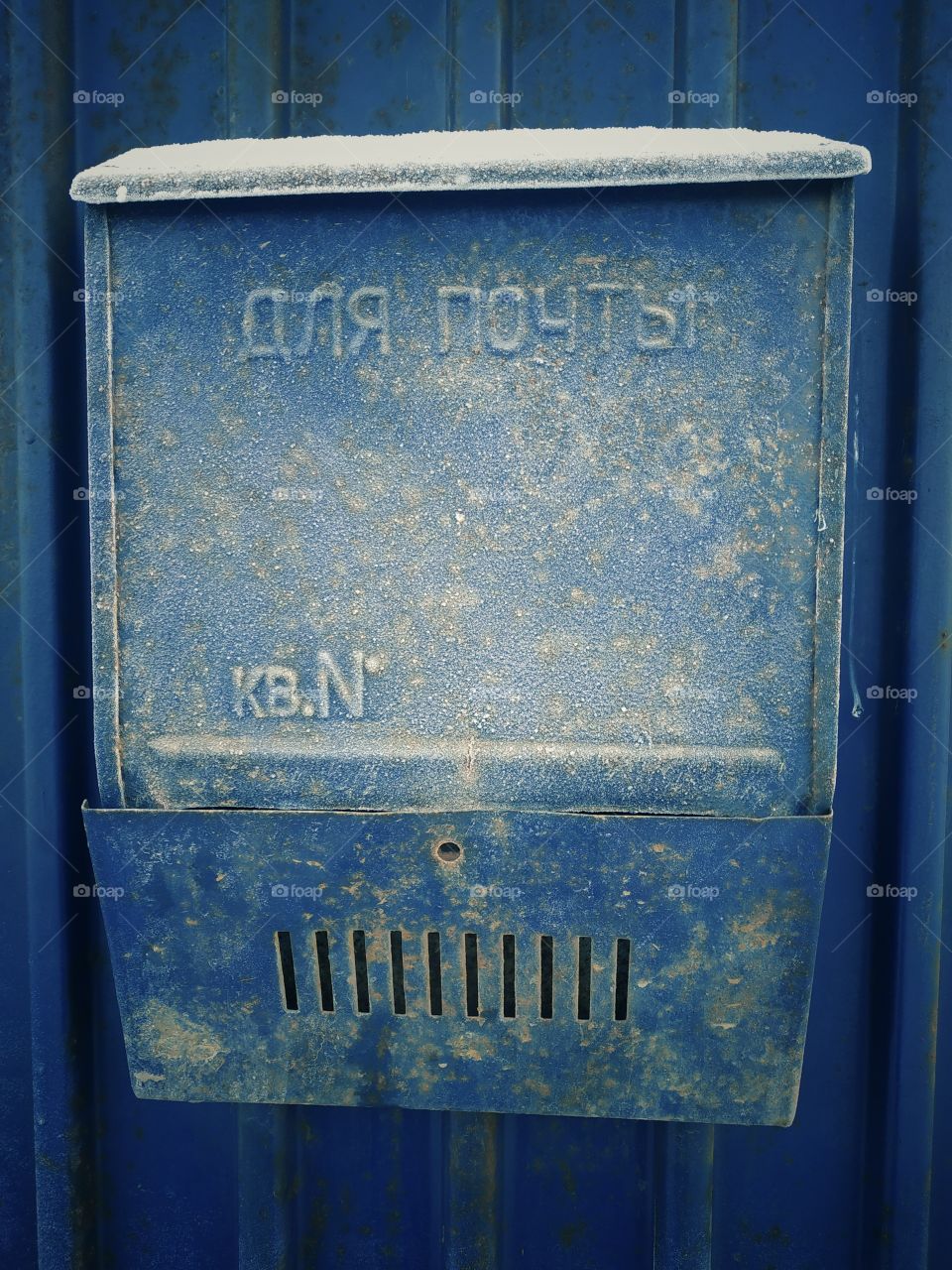 Blue Mailbox