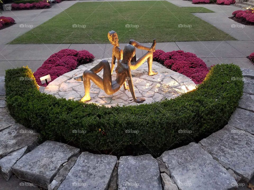 Perfect symmetry Dallas Arboretum