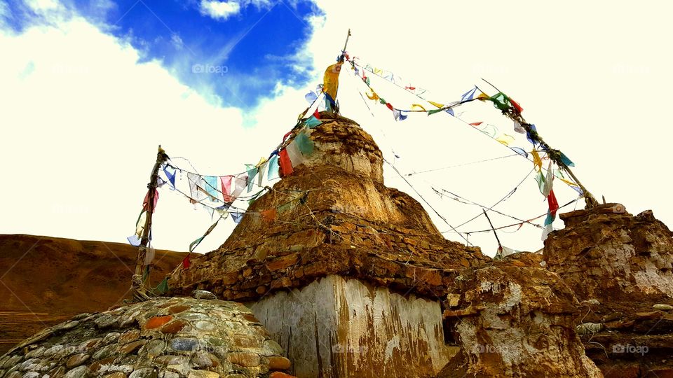Kibber Village Stupa