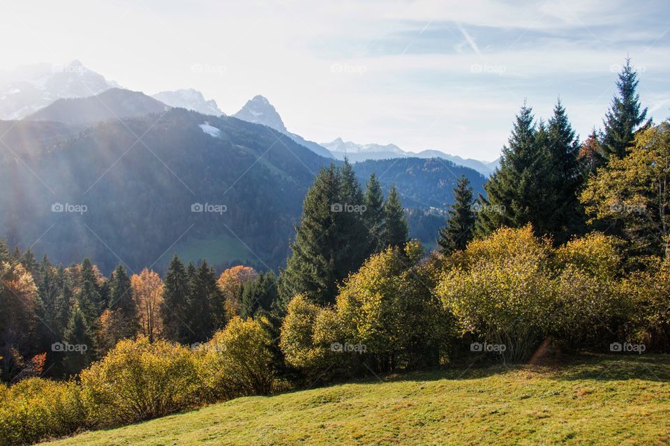 German alps