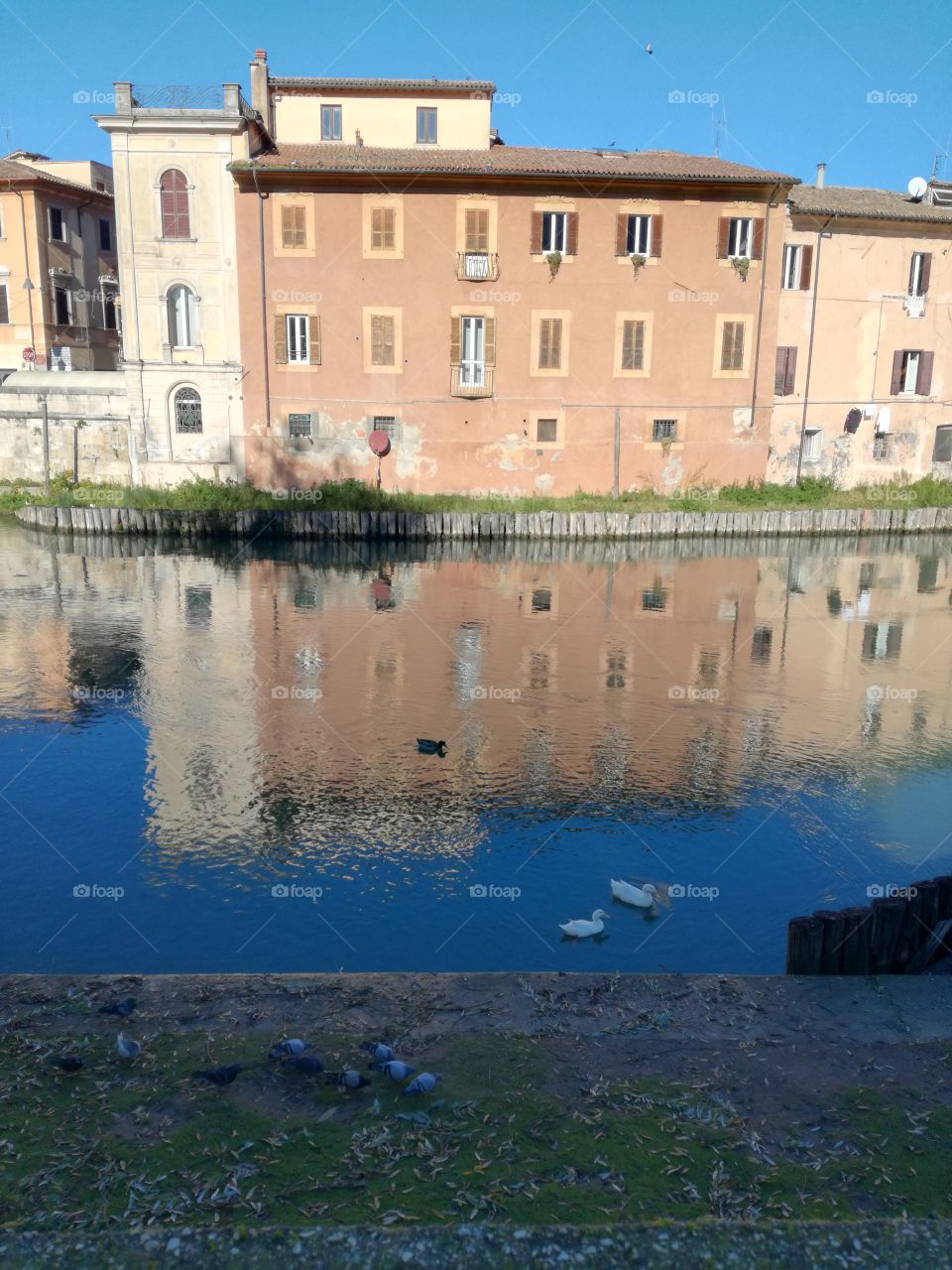 The river as a mirror