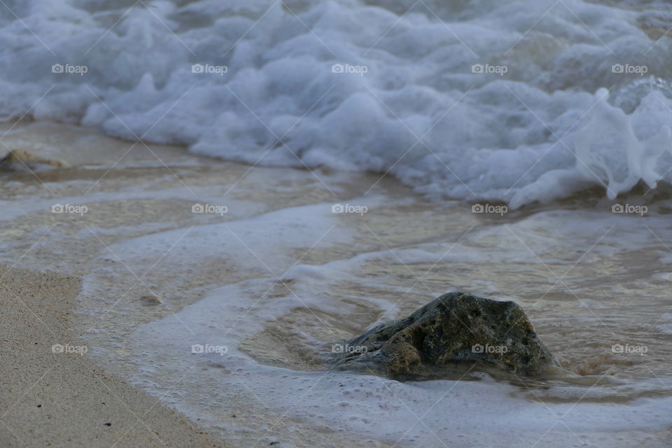 at the seashore