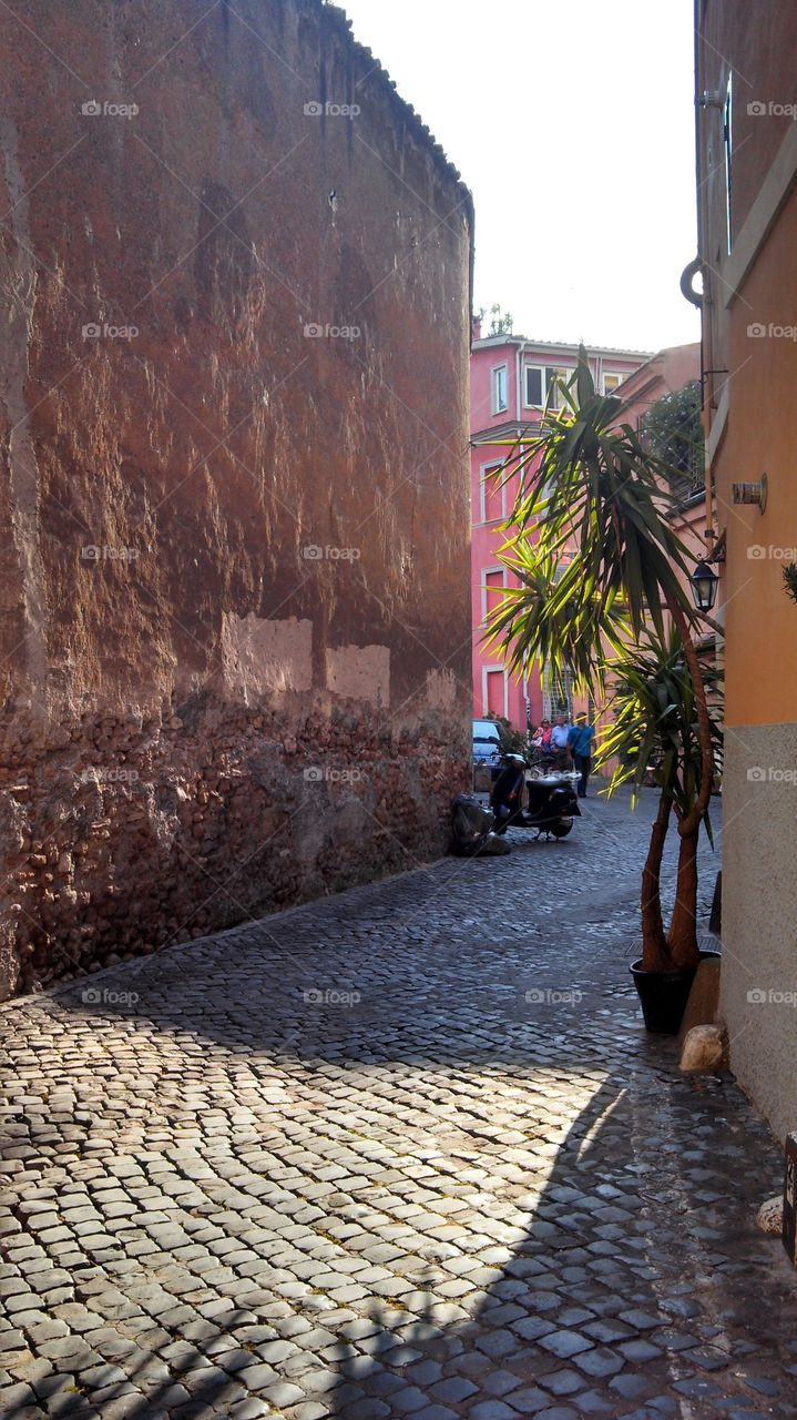 Trastevere Rome alley
