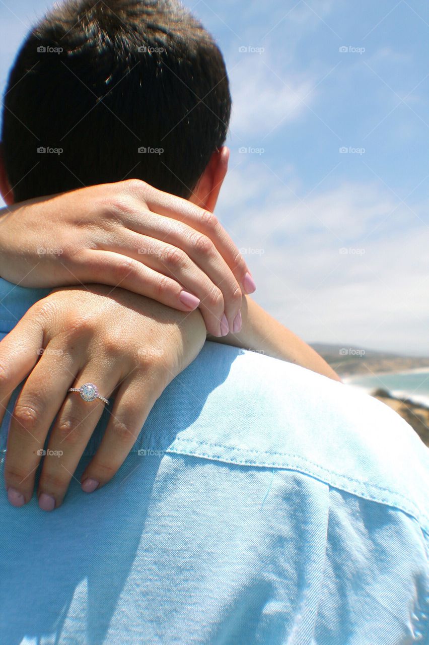 Saying I do with your best friend by the beach is a beautiful thing. Such a beautiful day with this couple