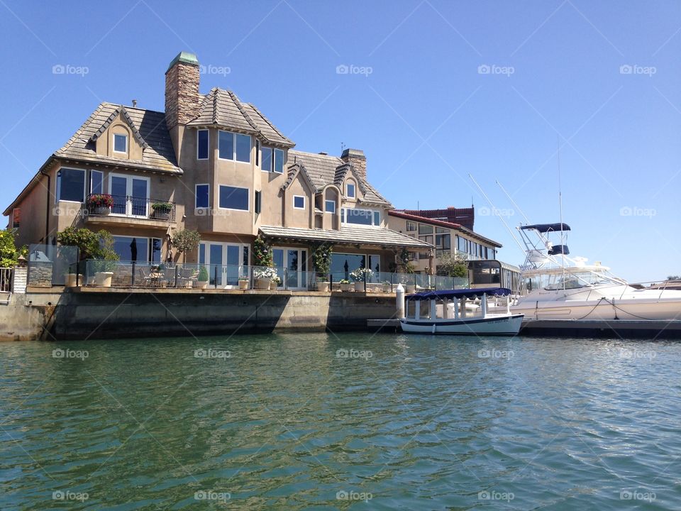 Waterfront homes