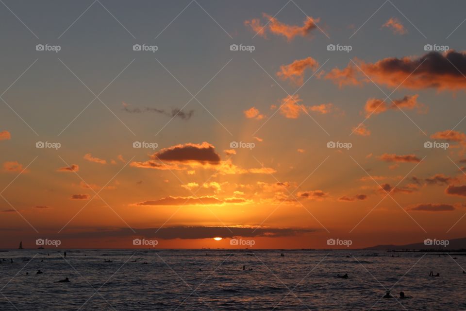 Sunset Hawaii 