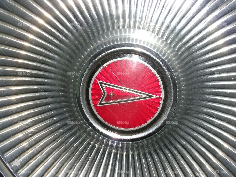 Vintage hubcap