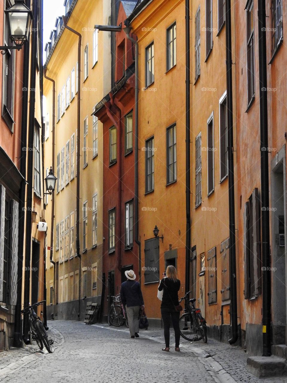 Walking the streets of Gamla Stan