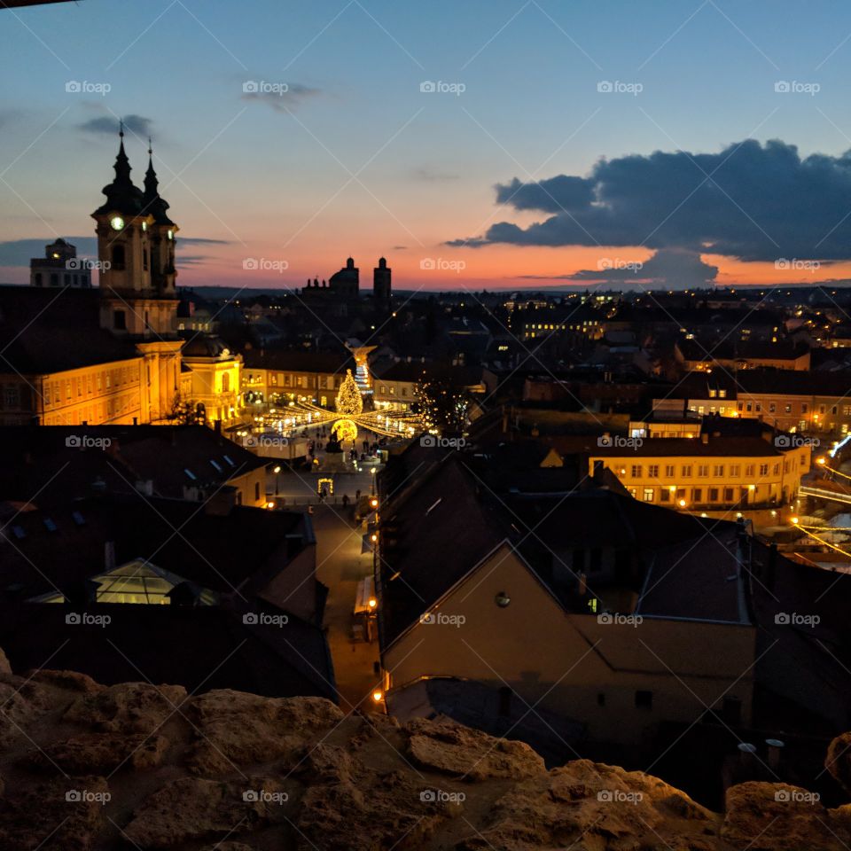 Eger from the Castle