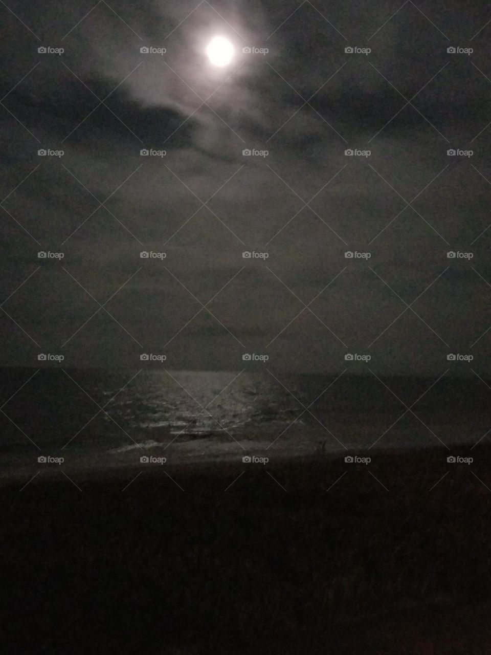 night skies and the wonderful Ocean View. after the sun went down we watch the Stars and a little bit of clouds I were out an amazing photo of the vacation we took