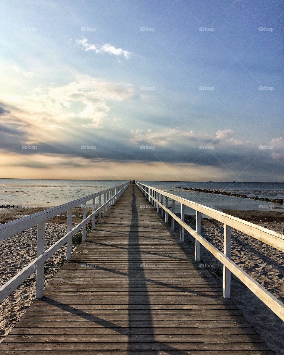 View of jetty