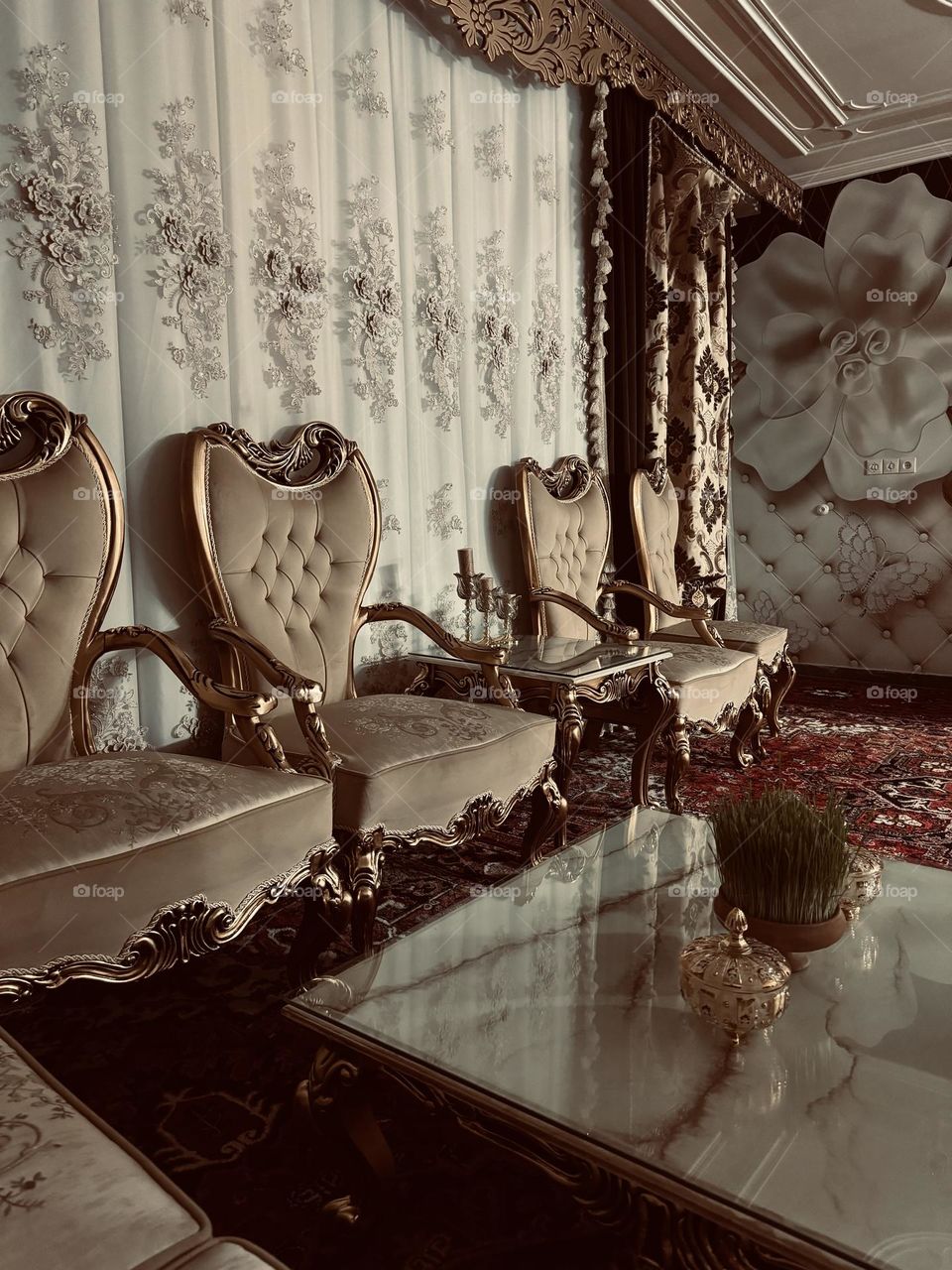 A house full of silence and peace, which is going to be full of commotion in another hour, its silence is beautiful as well as its commotion