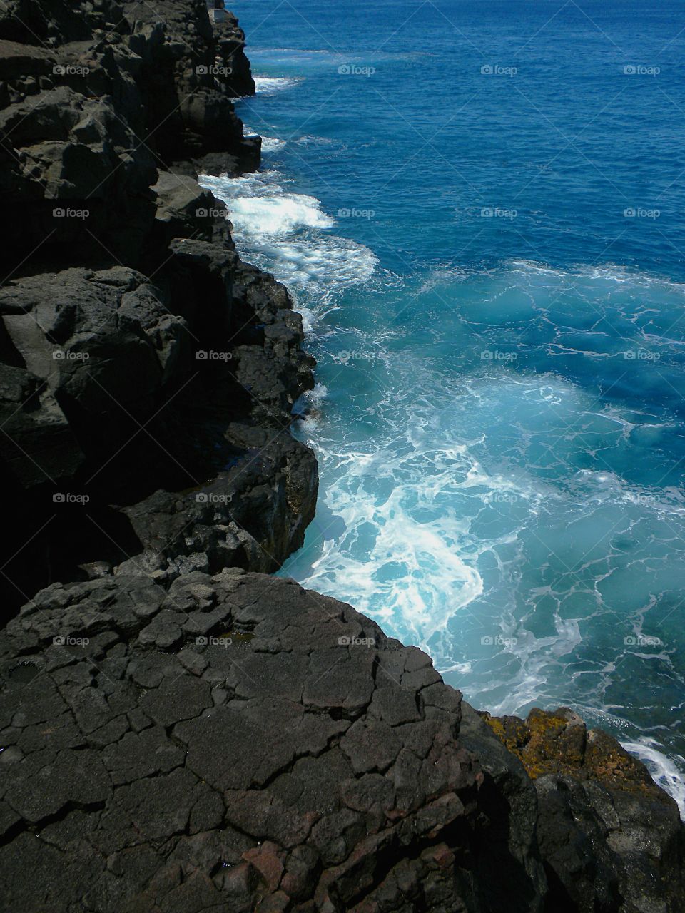 Hawaiian coast