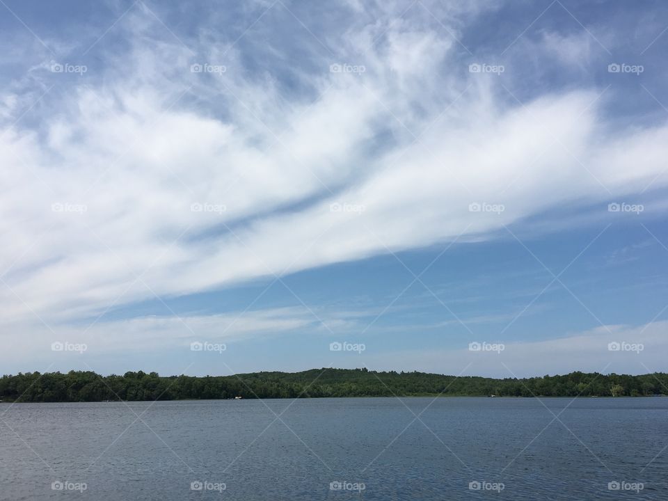 Minnesota Lake and Sky