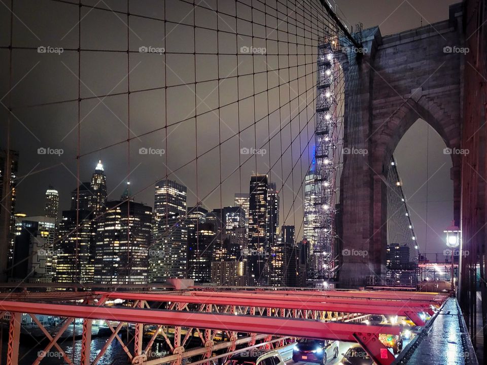 Brooklyn Bridge in New York City