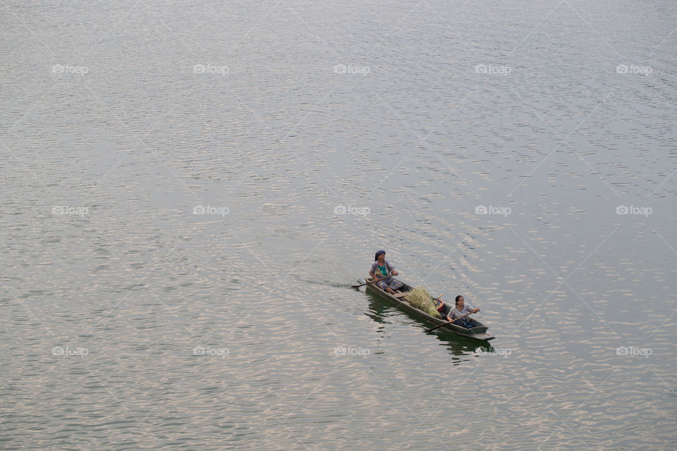 Boat in the river