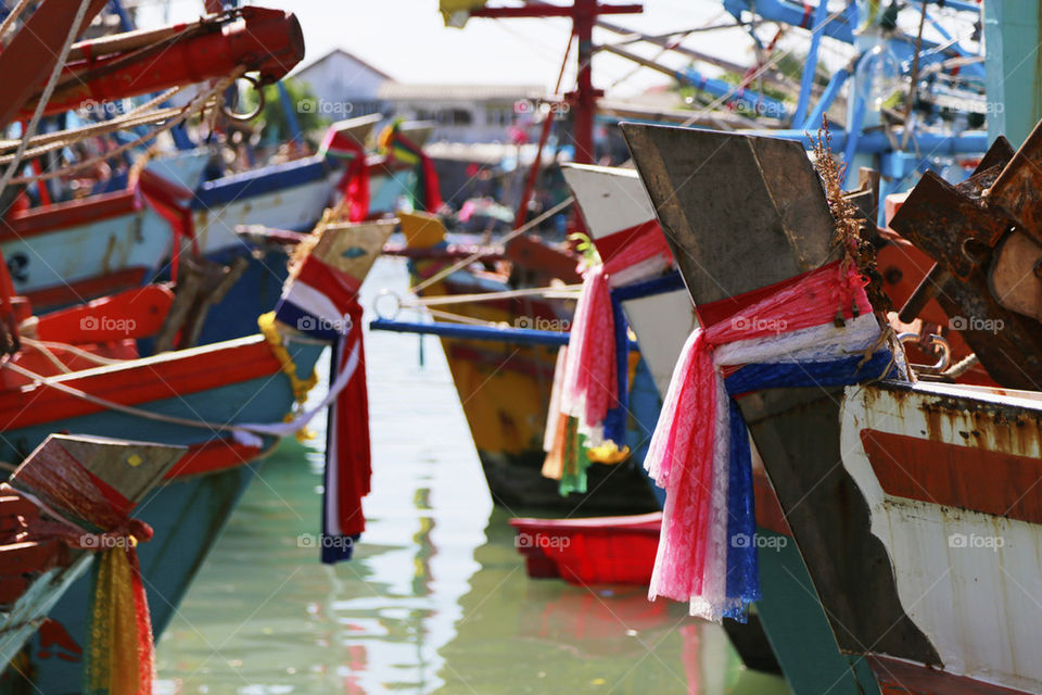 colorful boat