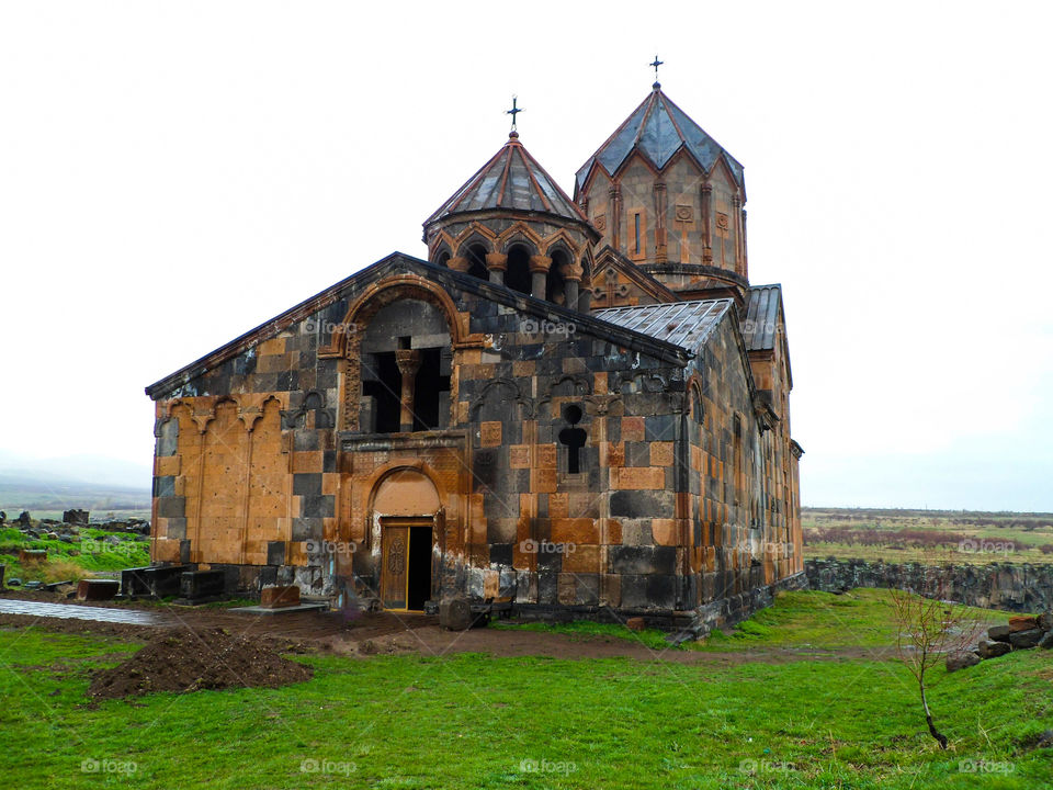 Church in achtarak in armenia