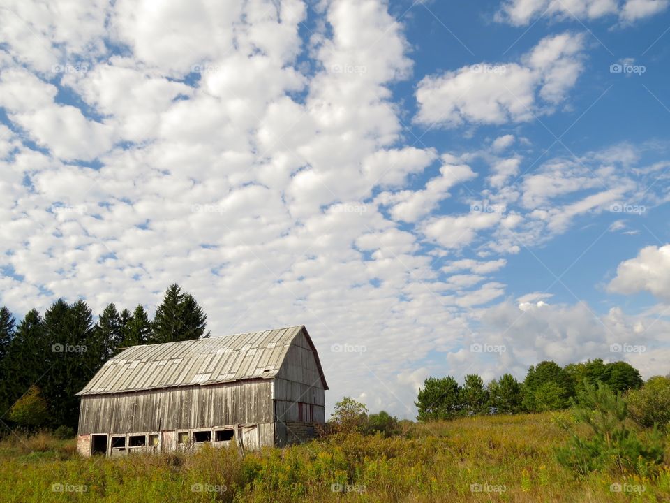 Barn in northern Michigan. Barn in northern Michigan