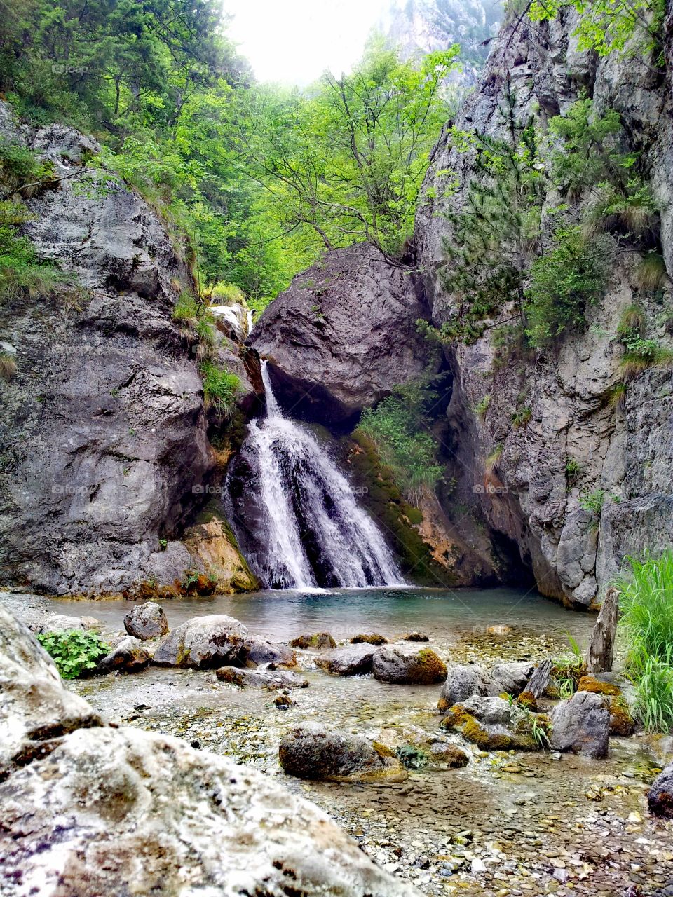 #waterfall #mountain #nature #greece
