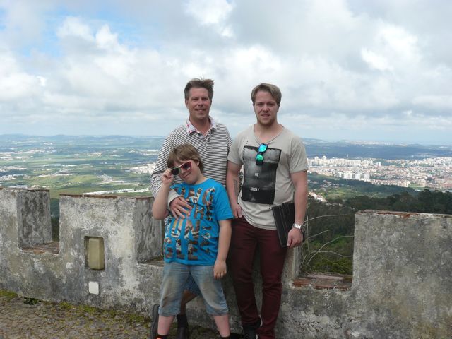 Sintra. Father and son's