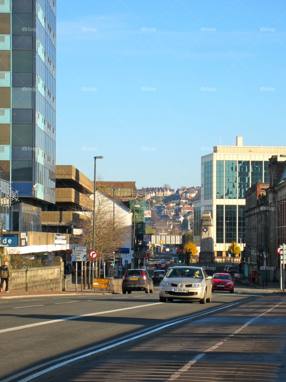 City, Traffic, Car, Road, Business