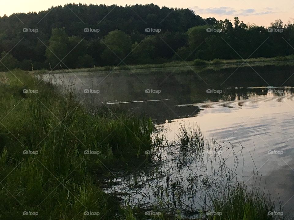 Water, Landscape, River, Reflection, Lake