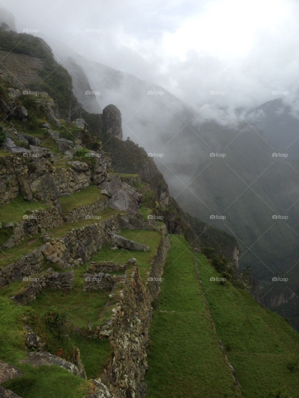 The Andes at Machu Picchu