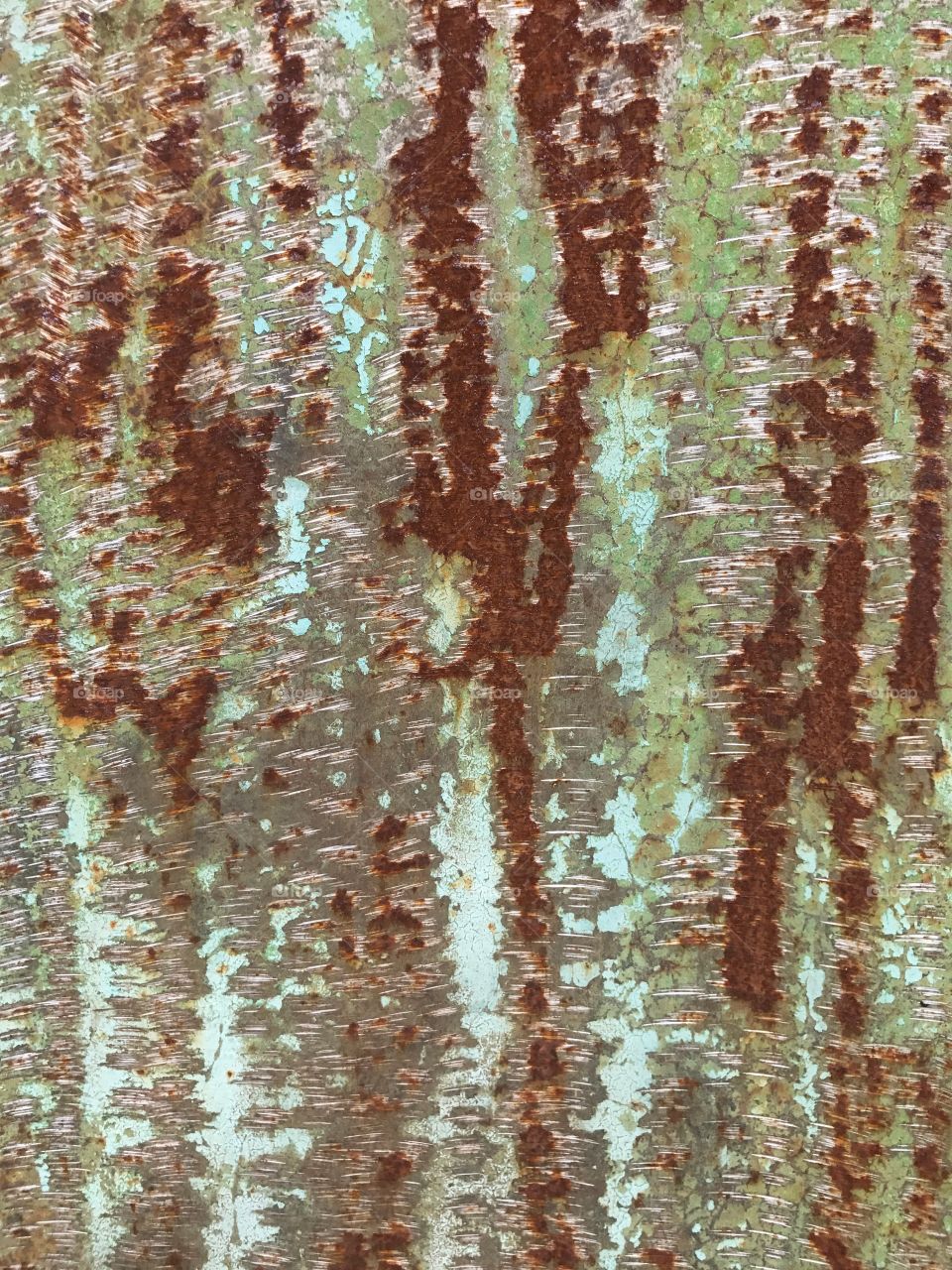 Texture of the old rusty metal