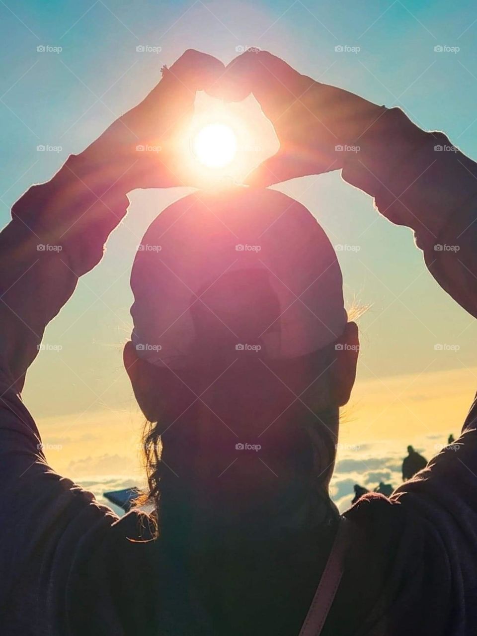 Sunset in Hawaii Captured the sun 