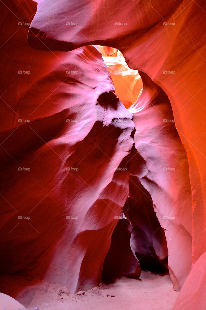 View of Antelope Canyon in Utah