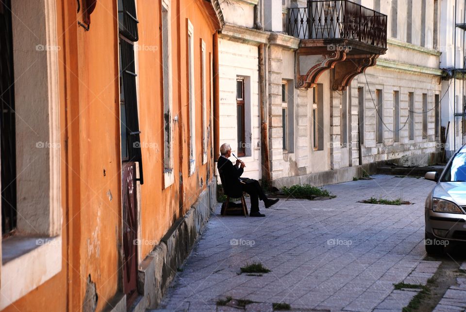 Street in Herculane old city